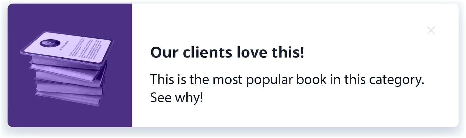 onsite notification social proof